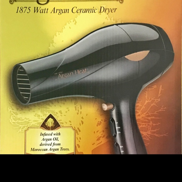 Argan Heat 1875 Watt Argan Ceramic Dryer - Picture 2 of 2
